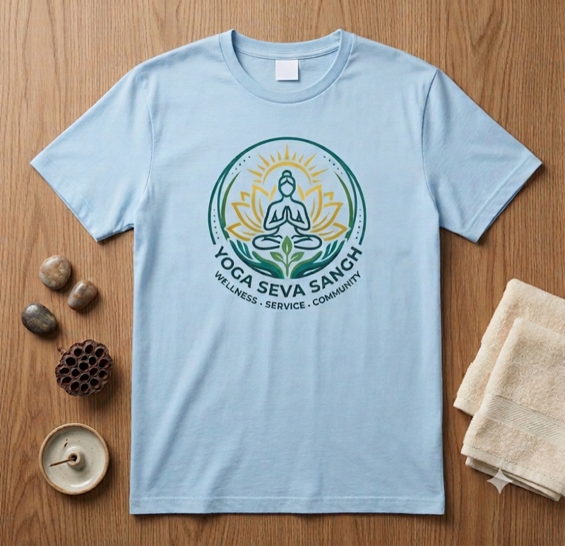 Yoga Seva Sangh community t-shirt